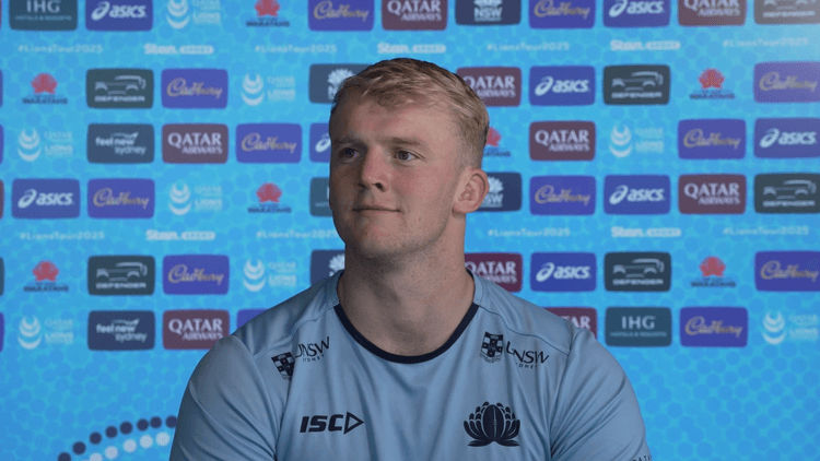 Media Call: Jamie Adamson faces media in lead in to The Lions match