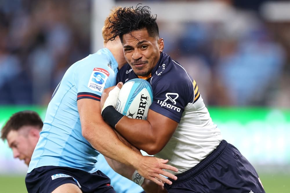 Pete Samu is set to face his old side ACT Brumbies in his first game in sky blue. Photo: Getty Images