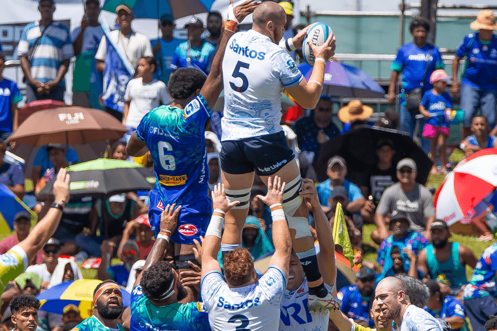 Fergus Lee-Warner wins a line-out